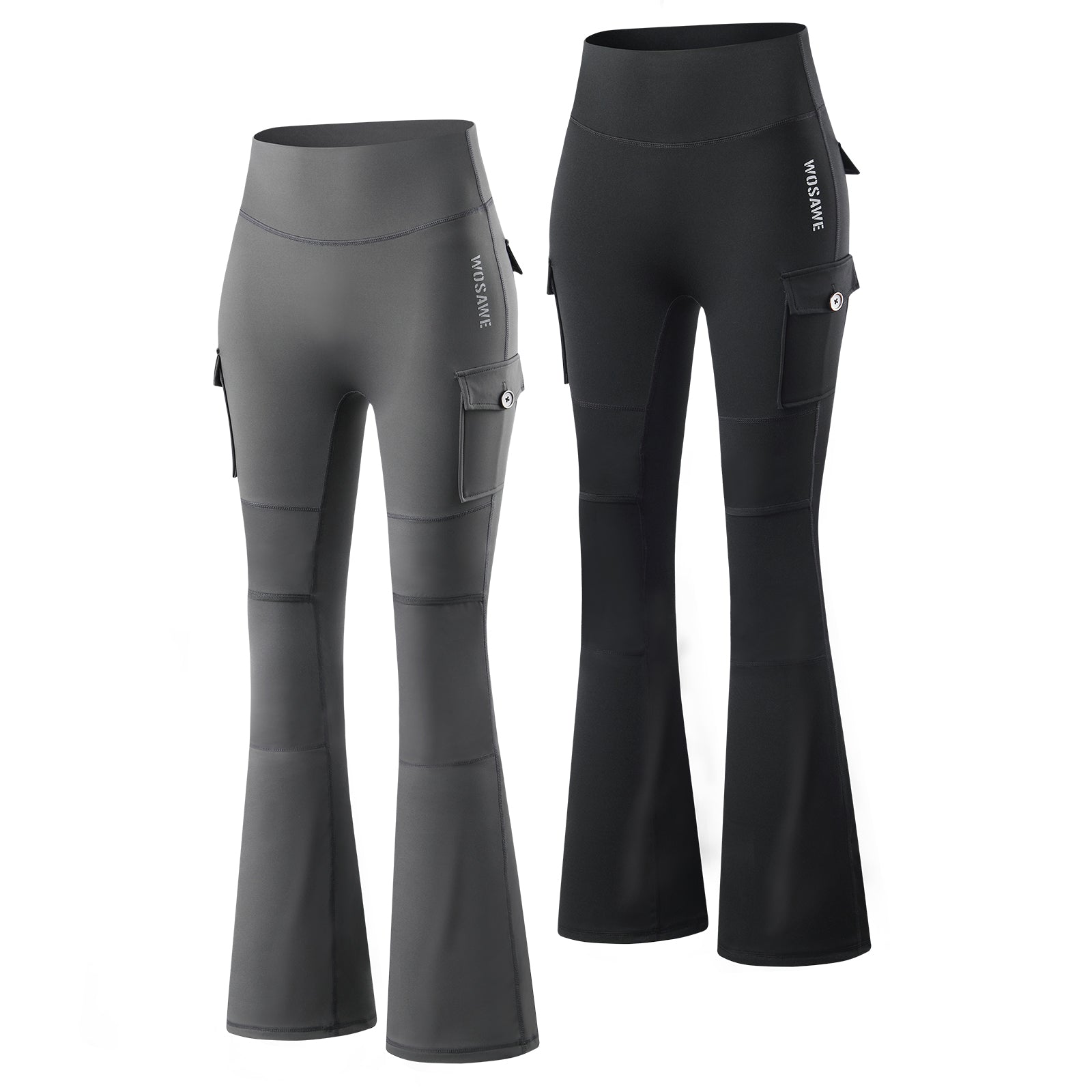 WOSAWE Dames Motor Flare Pants met CE Knieprotectie
