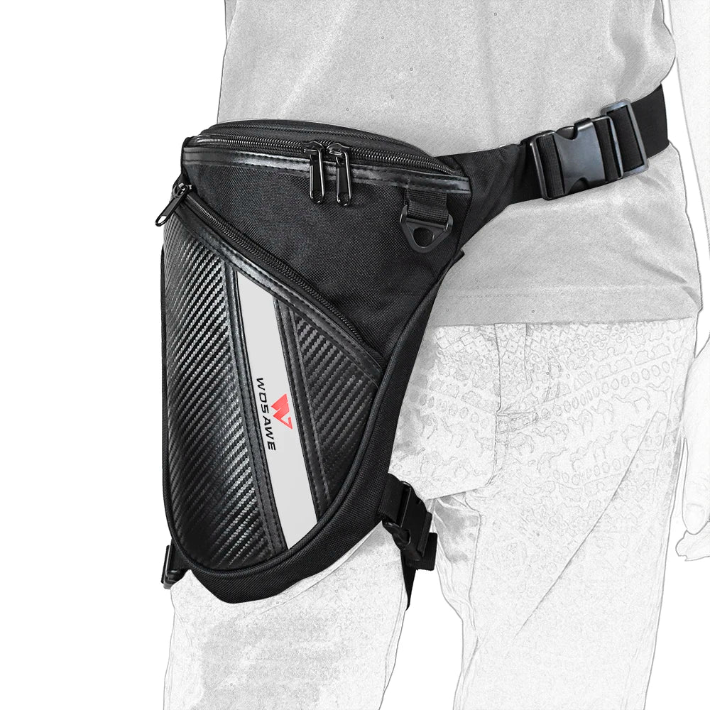WOSAWE Motor Leg Bag – 3L Waterdichte Bovenbeen Tas