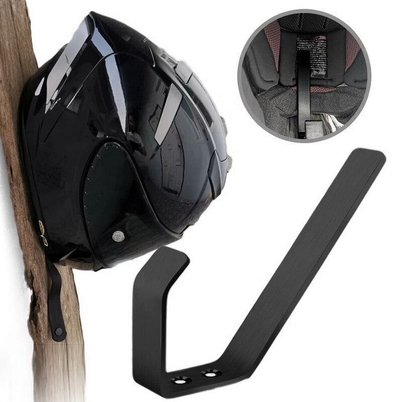 BearMoto® Motorhelm Wandhouder – Stijlvolle &amp; Stevige Opbergoplossing voor Jouw Gear