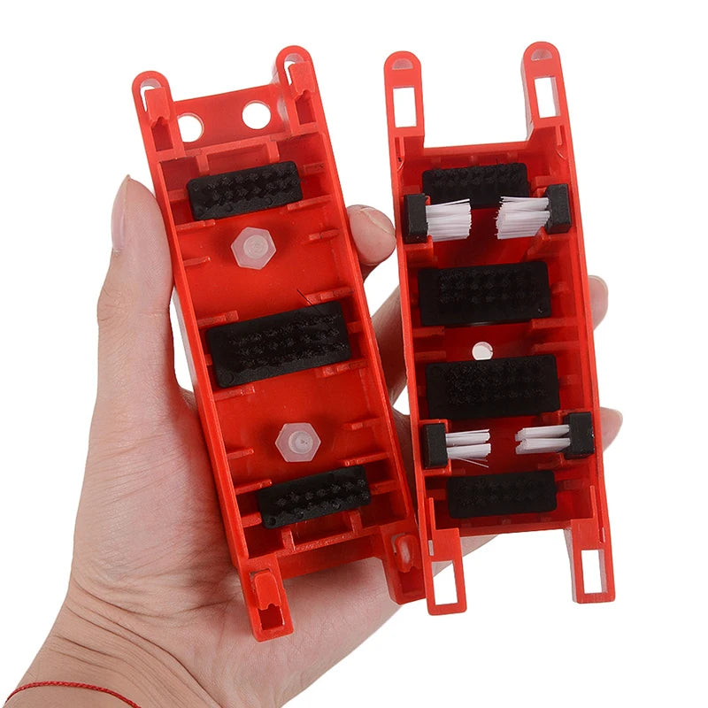 Motor Ketting Reinigings- en Smeerset – Brush & Lube Kit met 2 Flessen