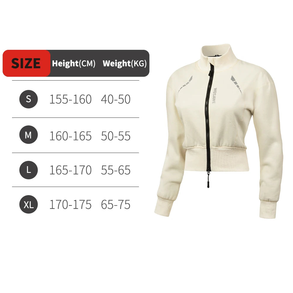 WOSAWE Winter Motorjas Dames met CE Protectie