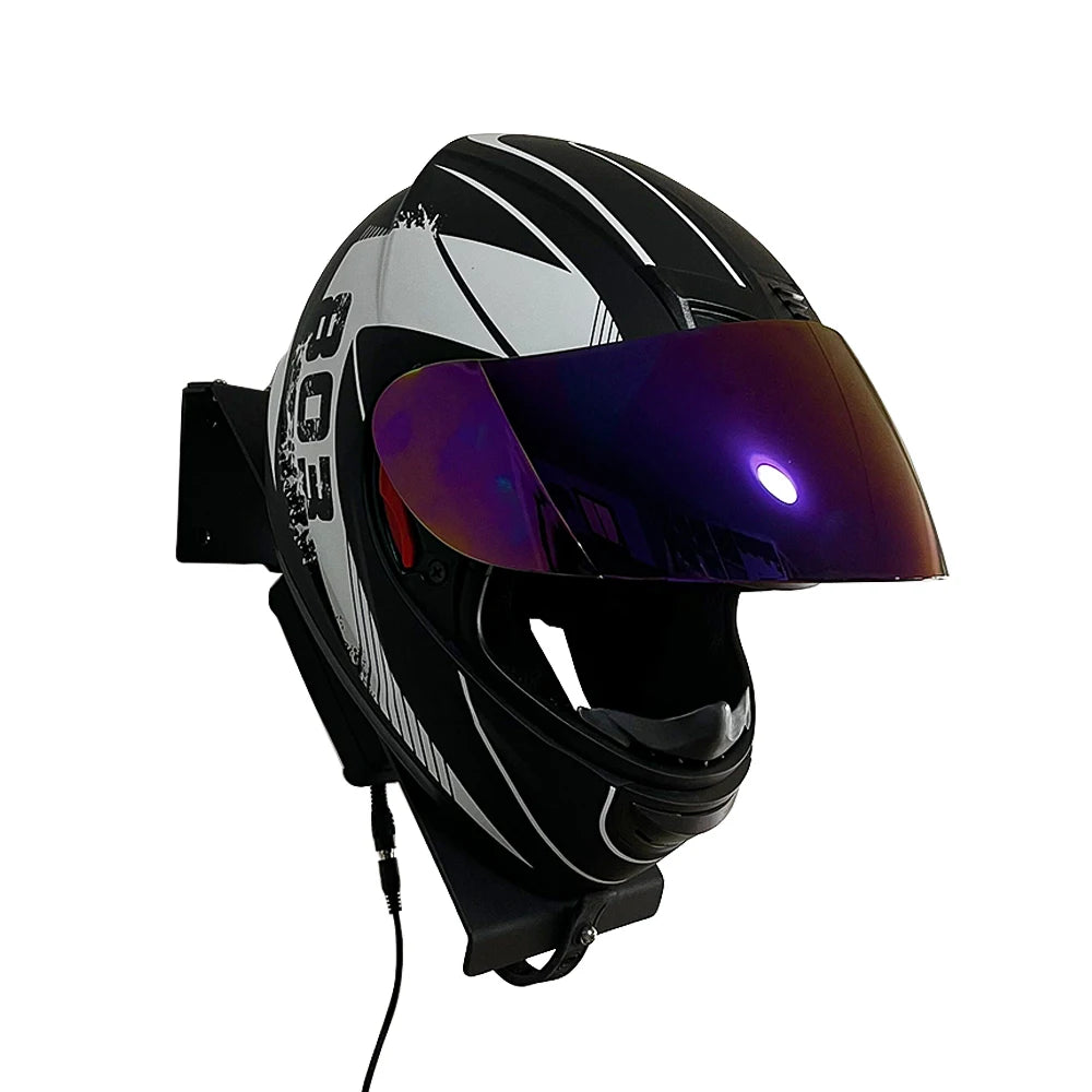 Helm Droger met Wandhouder