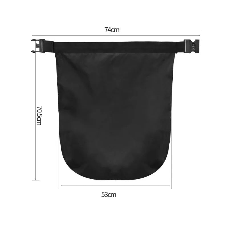 Motorhelm Anti-Diefstal Opbergtas – Waterbestendig met Combinatieslot