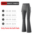 WOSAWE Dames Motor Flare Pants met CE Knieprotectie