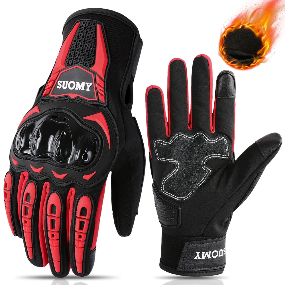 SUOMY Winter Windproof Motorcycle Gloves